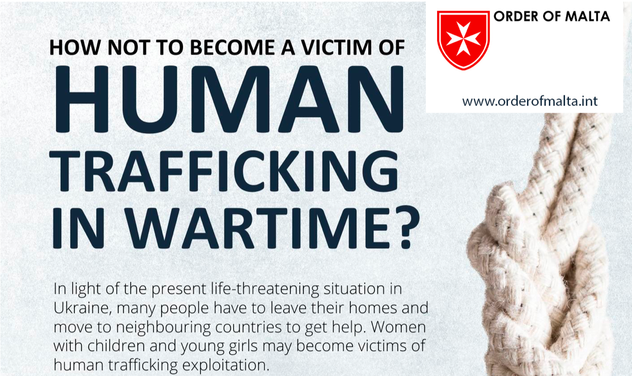 Zasady bezpieczeństwa wydane w celu zapobieganiu handlowi ludźmi w trakcie wojny