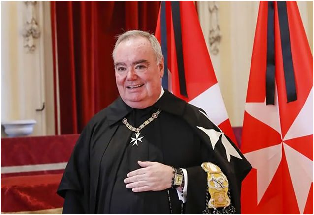 Fra’ John Dunlap 81st Grand Master of the Order of Malta
