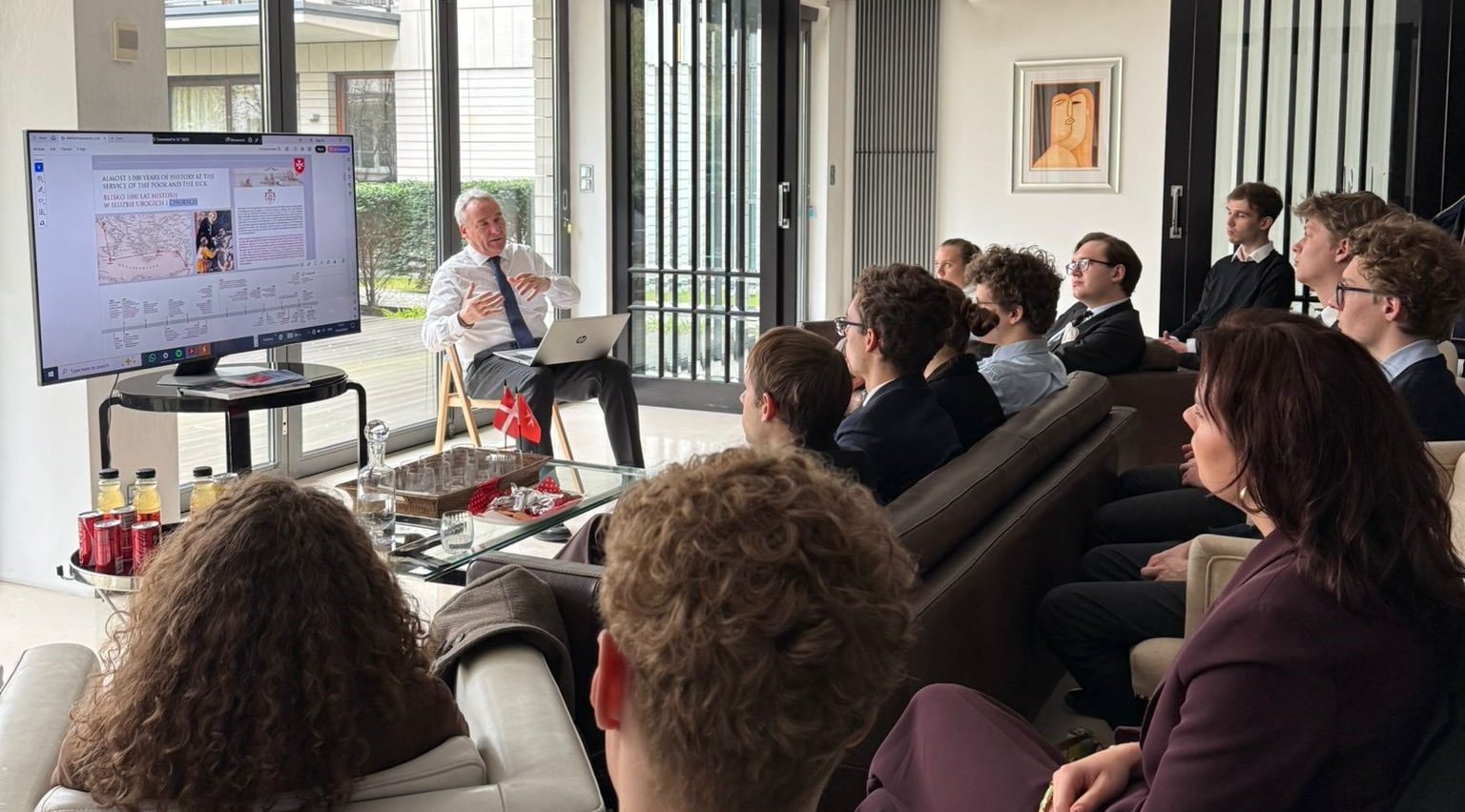 Meeting with Students of the University of Warsaw